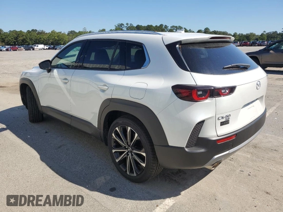 2024 Mazda CX-50 Premium z VIN 7MMVABDY9RN194560, wystawiony jako Copart lot #73734794 z przebiegiem 3 585 mil mil oraz Szkoda całkowita • Salvage title. Historia ofert i sprzedaży dostępna na DreamBid. Obrazek 2.