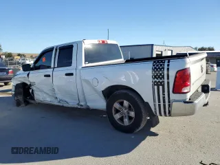 2022 Ram 1500 Tradesman with VIN 1C6RR6FG3NS171123, listed as a Copart auction lot 82397484 with 19,217 mi miles and Salvage title. Bid and sale history available at DreamBid. Image 2.