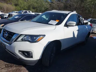 2019 Nissan Pathfinder SV with VIN 5N1DR2MN2KC642886, listed as a IAAI auction lot 41735504 with 152,711 mi miles. Bid and sale history available at carsss.com. Image 2.