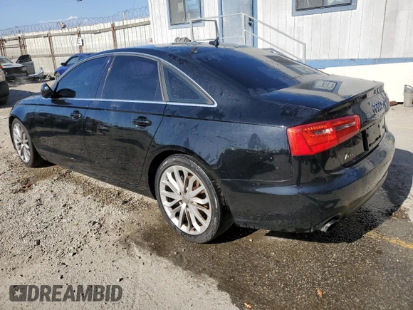 2012 Audi A6 Premium Plus with VIN WAUDFAFC3CN147618, listed as a Copart auction lot 57061605 with 164,310 mi miles and Clean title. Bid and sale history available at DreamBid. Image 2.