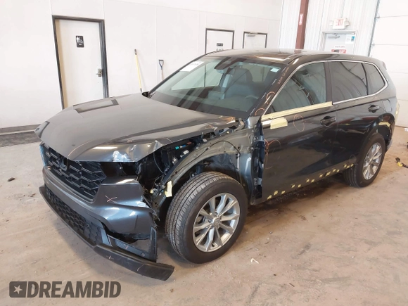 2025 Honda CR-V EX-L with VIN 2HKRS4H77SH439938, listed as a IAAI auction lot 42017658 with 2,347 mi miles and . Bid and sale history available at DreamBid. Image 17.