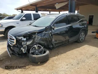 2018 GMC Terrain SLT with VIN 3GKALPEV4JL390750, listed as a Copart auction lot 51458735 with 105,948 mi miles and Clean Title. Bid and sale history available at carsss.com. Image 1.