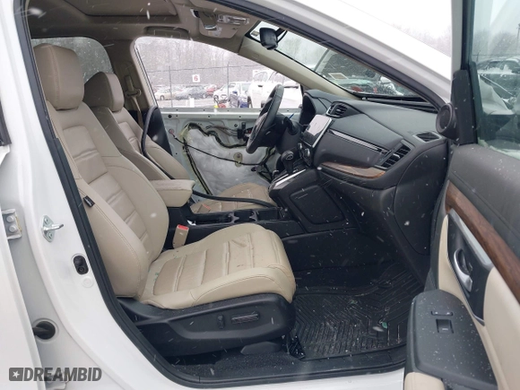 2021 Honda CR-V EX-L with VIN 2HKRW2H87MH665255, listed as a IAAI auction lot 41420923 with 27,812 mi miles. Bid and sale history available at carsss.com. Image 5.