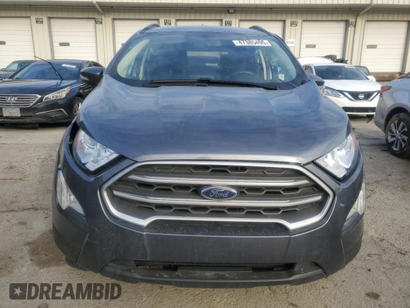 2021 Ford EcoSport SE with VIN MAJ6S3GL3MC440018, listed as a Copart auction lot 47385495 with 40,417 mi miles and Salvage title. Bid and sale history available at DreamBid. Image 5.