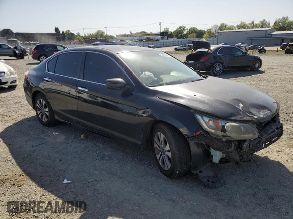 2013 Honda Accord LX z VIN 1HGCR2F35DA068408, wystawiony jako Copart lot #52432995 z przebiegiem 160 990 mil mil oraz Szkoda całkowita • Salvage title. Historia ofert i sprzedaży dostępna na DreamBid. Obrazek 4.
