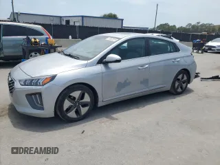 2021 Hyundai Ioniq SEL with VIN KMHC85LC8MU256406, listed as a Copart auction lot 57852315 with 169,231 mi miles and Salvage title. Bid and sale history available at DreamBid. Image 1.