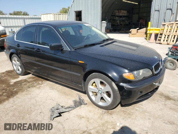 2005 BMW 3 Series 330xi with VIN WBAEW53455PN39175, listed as a Copart auction lot 75733054 with 165,015 mi miles and Salvage Title. Bid and sale history available at DreamBid. Image 4.