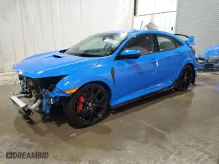 2021 Honda Civic Type R Touring with VIN SHHFK8G7XMU204090, listed as a Copart auction lot 76733864 with 26,292 mi miles and Salvage Title. Bid and sale history available at carsss.com. Image 1.