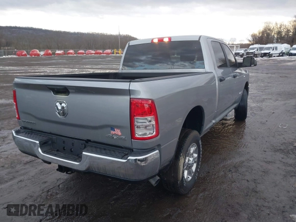 2022 Ram 2500 Big Horn with VIN 3C6UR5DL8NG399033, listed as a IAAI auction lot 41582671 with 19,137 mi miles. Bid and sale history available at carsss.com. Image 4.
