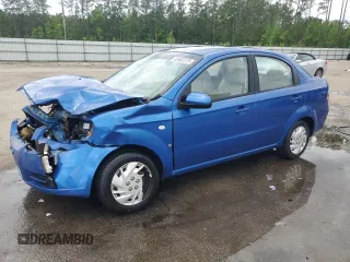 2007 Chevrolet Aveo LS with VIN KL1TD56687B134643, listed as a Copart auction lot 53602275 with Not provided miles and Salvage title. Bid and sale history available at DreamBid. Image 1.