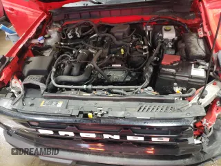 2023 Ford Bronco with VIN 1FMDE5DH2PLB06826, listed as a Copart auction lot 83089214 with 16,959 mi miles and Salvage Title. Bid and sale history available at DreamBid. Image 12.