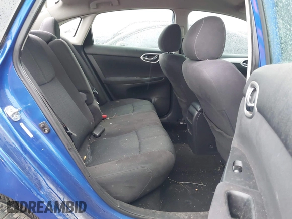 2013 Nissan Sentra S with VIN 3N1AB7AP2DL719233, listed as a IAAI auction lot 41891238 with 143,441 mi miles and . Bid and sale history available at DreamBid. Image 8.