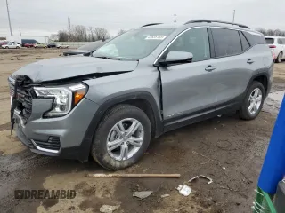 2024 GMC Terrain SLE with VIN 3GKALTEG3RL401484, listed as a Copart auction lot 49636135 with 11,566 mi miles and Salvage title. Bid and sale history available at DreamBid. Image 1.