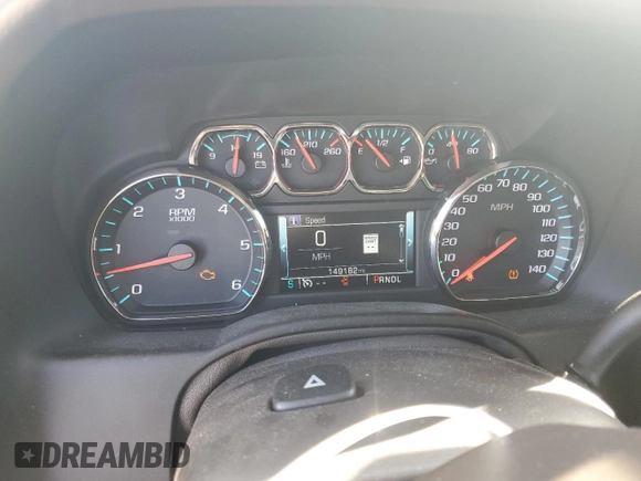 2017 Chevrolet Tahoe LT with VIN 1GNSCBKC8HR148415, listed as a Copart auction lot 52517745 with 149,182 mi miles and Salvage title. Bid and sale history available at DreamBid. Image 9.
