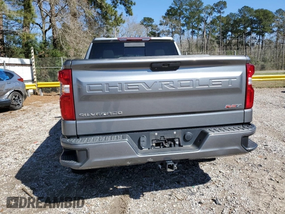 2020 Chevrolet Silverado 1500 RST with VIN 3GCPWDED2LG392351, listed as a Copart auction lot 46181515 with 57,853 mi miles and Salvage Title. Bid and sale history available at DreamBid. Image 6.