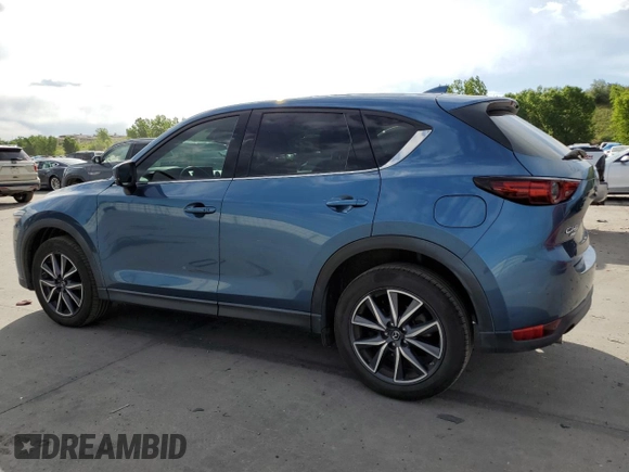 2018 Mazda CX-5 Grand Touring with VIN JM3KFBDM2J0347208, listed as a Copart auction lot 59357135 with 61,537 mi miles and Clean title. Bid and sale history available at DreamBid. Image 2.
