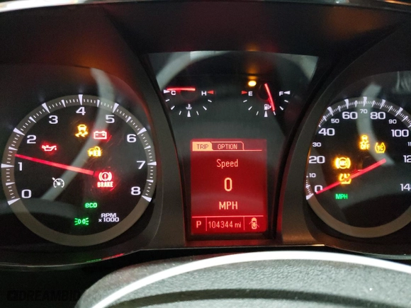 2017 GMC Terrain SLE with VIN 2GKFLSEK5H6143511, listed as a Copart auction lot 47395305 with 104,344 mi miles and Clean Title. Bid and sale history available at carsss.com. Image 9.