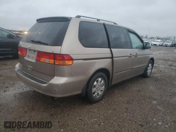 2003 Honda Odyssey EX-L with VIN 5FNRL189X3B074426, listed as a Copart auction lot 84422814 with 148,602 mi miles and Salvage Title. Bid and sale history available at DreamBid. Image 3.