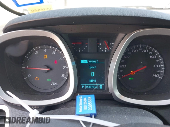 2016 Chevrolet Equinox LT with VIN 2GNALCEK0G6312299, listed as a IAAI auction lot 41969782 with 153,973 mi miles and . Bid and sale history available at DreamBid. Image 7.