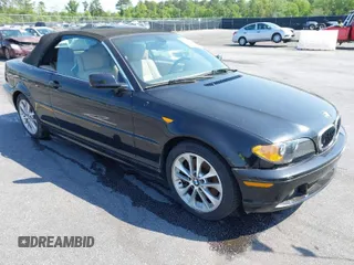2004 BMW 3 Series 330Ci with VIN WBABW53484PL44494, listed as a IAAI auction lot 41986936 with 129,919 mi miles. Bid and sale history available at carsss.com. Image 1.