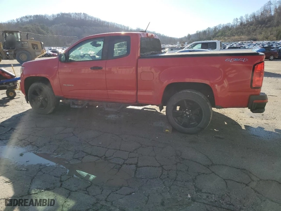 2017 Chevrolet Colorado 4WD LT with VIN 1GCHTCEA7H1238317, listed as a Copart auction lot 46665895 with 35,951 mi miles and Salvage Title. Bid and sale history available at carsss.com. Image 2.