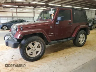 2008 Jeep Wrangler Sahara with VIN 1J8FA54148L565183, listed as a Copart auction lot 62353055 with Not provided miles and Clean title. Bid and sale history available at DreamBid. Image 1.