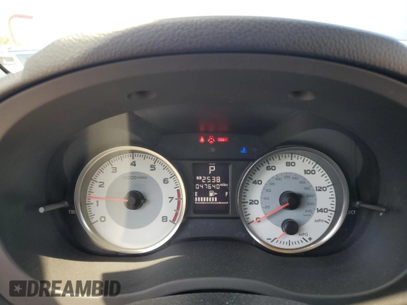 2013 Subaru Impreza Limited with VIN JF1GPAK65DH851841, listed as a Copart auction lot 61944945 with 47,640 mi miles and Salvage title. Bid and sale history available at DreamBid. Image 9.