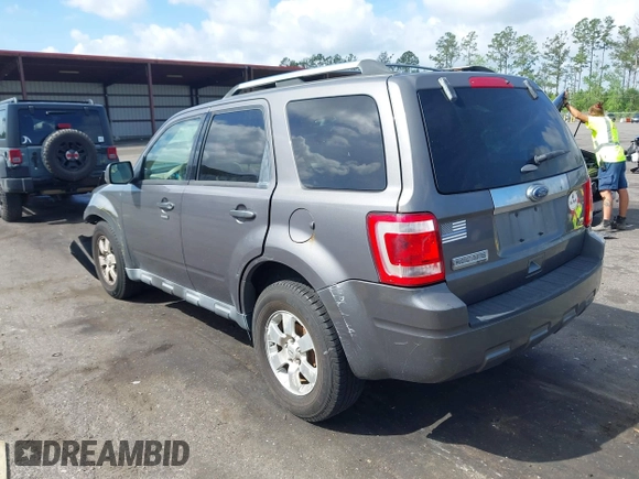 2011 Ford Escape Limited with VIN 1FMCU9EG2BKC55005, listed as a IAAI auction lot 41958212 with 188,182 mi miles. Bid and sale history available at carsss.com. Image 3.