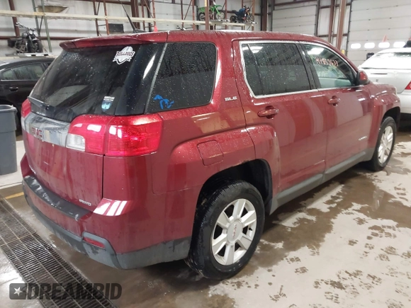 2012 GMC Terrain SLE-1 with VIN 2GKFLREK9C6363557, listed as a IAAI auction lot 41853633 with 156,557 mi miles. Bid and sale history available at carsss.com. Image 4.