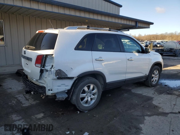 2011 Kia Sorento LX with VIN 5XYKTCA13BG164946, listed as a Copart auction lot 49816605 with 81,404 mi miles and Salvage Title. Bid and sale history available at DreamBid. Image 3.