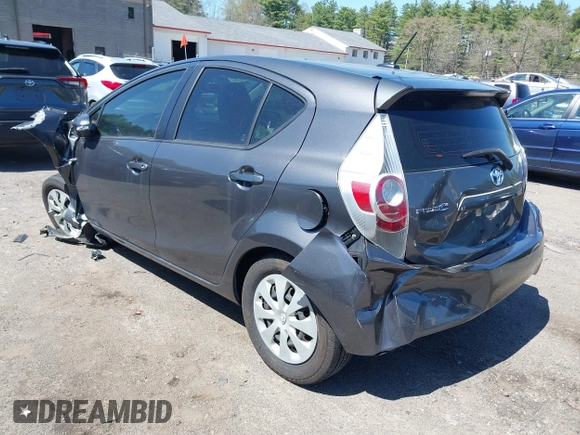 2014 Toyota Prius One with VIN JTDKDTB31E1568233, listed as a IAAI auction lot 42132907 with 96,093 mi miles and . Bid and sale history available at DreamBid. Image 3.