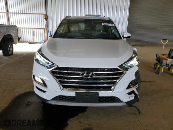 2021 Hyundai Tucson Ultimate with VIN KM8J3CAL0MU339969, listed as a Copart auction lot 58592275 with 20,953 mi miles and Salvage title. Bid and sale history available at DreamBid. Image 5.