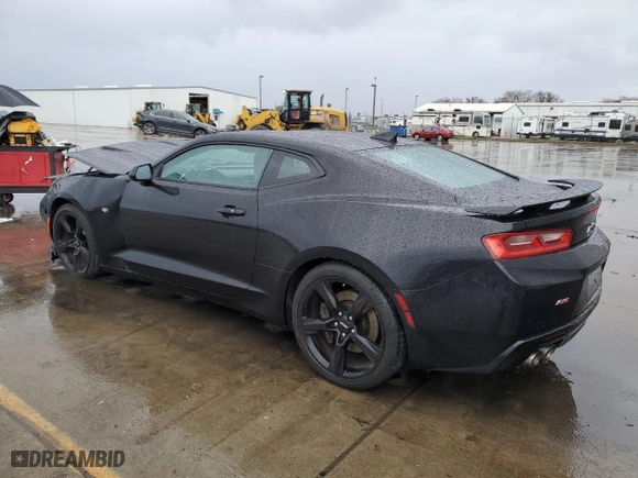 2017 Chevrolet Camaro 1SS with VIN 1G1FE1R7XH0128087, listed as a Copart auction lot 45492985 with 111,604 mi miles and Salvage Title. Bid and sale history available at carsss.com. Image 2.