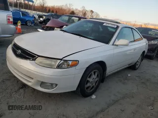 2001 Toyota Solara SE with VIN 2T1CG22P51C470496, listed as a Copart auction lot 42317375 with 158,150 mi miles and Clean Title. Bid and sale history available at carsss.com. Image 1.