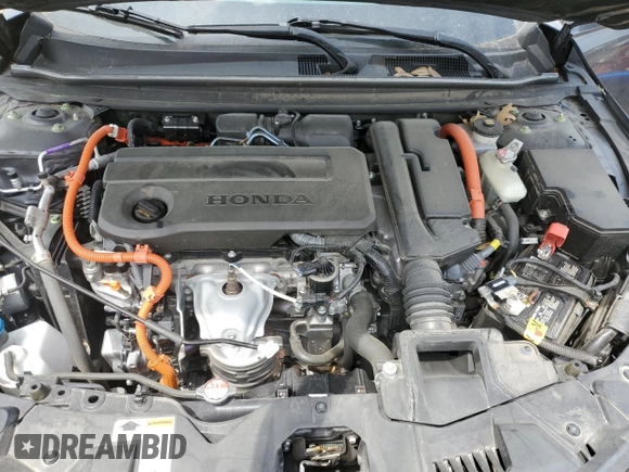 2023 Honda Accord Touring with VIN 1HGCY2F84PA028341, listed as a Copart auction lot 54060315 with 55,296 mi miles and Salvage title. Bid and sale history available at DreamBid. Image 11.