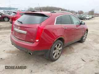 2012 Cadillac SRX Performance Collection with VIN 3GYFNEE36CS555764, listed as a IAAI auction lot 41813873 with 162,680 mi miles. Bid and sale history available at carsss.com. Image 4.