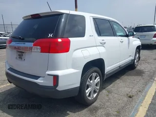 2017 GMC Terrain SLE with VIN 2GKALMEK2H6318433, listed as a IAAI auction lot 42174009 with 187,538 mi miles. Bid and sale history available at carsss.com. Image 4.