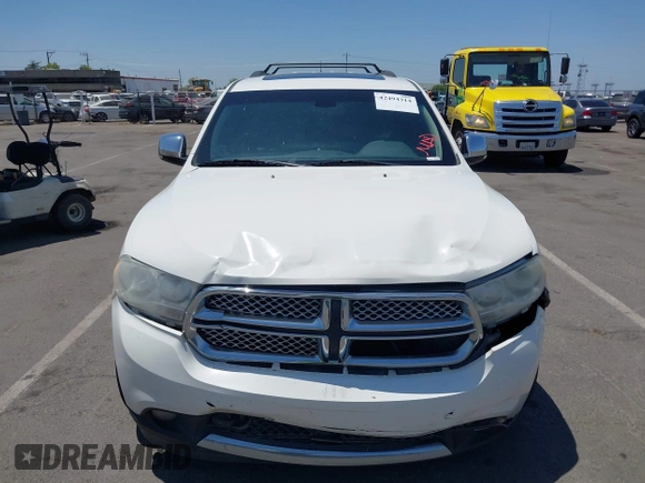 2012 Dodge Durango Citadel with VIN 1C4SDJET6CC197927, listed as a IAAI auction lot 42494314 with 186,222 mi miles and . Bid and sale history available at DreamBid. Image 12.