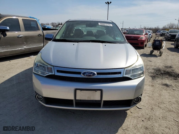 2010 Ford Focus SEL with VIN 1FAHP3HN7AW268256, listed as a Copart auction lot 48807275 with 100,555 mi miles and Salvage Title. Bid and sale history available at carsss.com. Image 5.