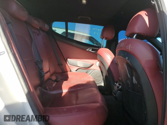 2020 Kia Stinger GT1 with VIN KNAE45LC6L6080870, listed as a Copart auction lot 48713105 with 80,995 mi miles and Salvage Title. Bid and sale history available at DreamBid. Image 10.