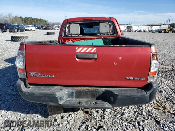2009 Toyota Tacoma with VIN 5TEUU42N89Z635759, listed as a Copart auction lot 44742045 with 0 mi miles and Salvage Title. Bid and sale history available at carsss.com. Image 6.