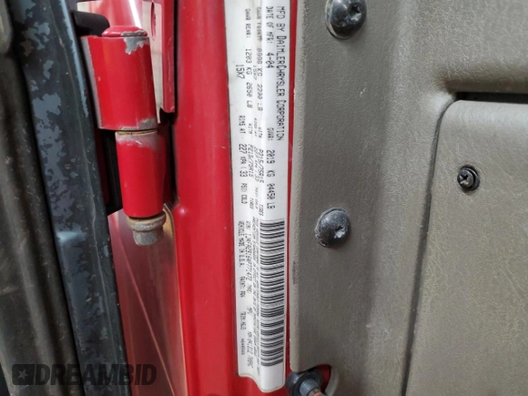 2004 Jeep Wrangler SE с VIN 1J4FA29164P771472, выставлен на аукционе Copart как лот 48162335 с пробегом 175 764 миль миль и Списание • Salvage title. История ставок и продаж доступна на DreamBid. Изображение 12.