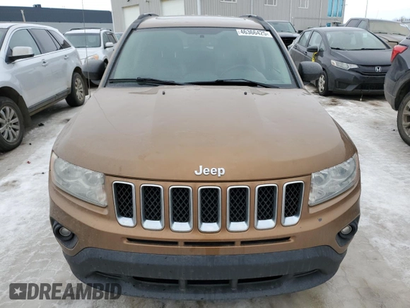 2011 Jeep Compass Limited with VIN 1J4NF5FB9BD197654, listed as a Copart auction lot 46366425 with 213,761 mi miles and Salvage Title. Bid and sale history available at carsss.com. Image 5.