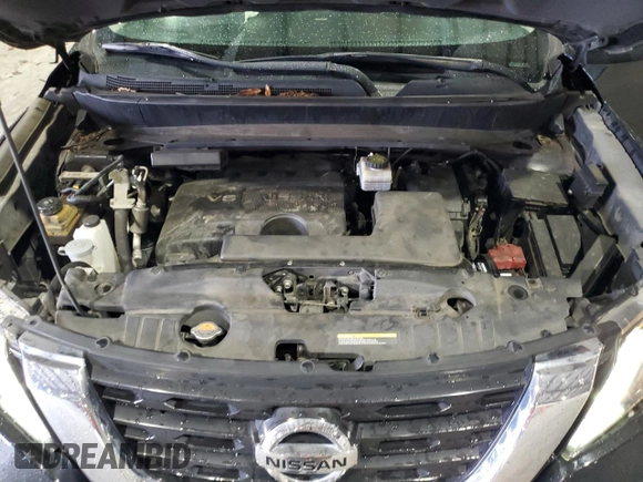 2017 Nissan Pathfinder SL with VIN 5N1DR2MN2HC613199, listed as a Copart auction lot 59520025 with 77,915 mi miles and Salvage title. Bid and sale history available at DreamBid. Image 12.