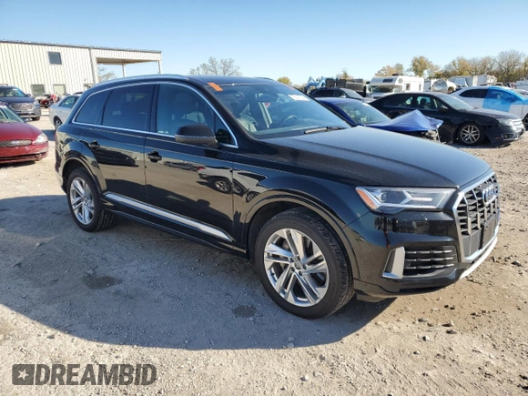 2020 Audi Q7 Premium with VIN WA1AXAF7XLD010021, listed as a Copart auction lot 79047264 with 83,529 mi miles and Clean Title. Bid and sale history available at carsss.com. Image 4.
