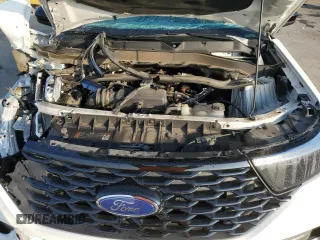 2022 Ford Explorer ST-Line with VIN 1FMSK8KH4NGB21791, listed as a Copart auction lot 88979105 with 48,951 mi miles and Salvage Title. Bid and sale history available at carsss.com. Image 12.