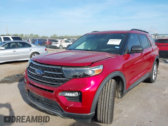 2020 Ford Explorer XLT z VIN 1FMSK7DH5LGB03854, wystawiony jako IAAI lot #41894379 z przebiegiem 53 657 mil mil oraz . Historia ofert i sprzedaży dostępna na DreamBid. Obrazek 17.
