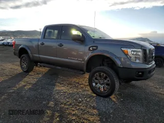 2017 Nissan Titan XD SV with VIN 1N6BA1F41HN563432, listed as a Copart auction lot 81428684 with 69,886 mi miles and Clean Title. Bid and sale history available at carsss.com. Image 4.