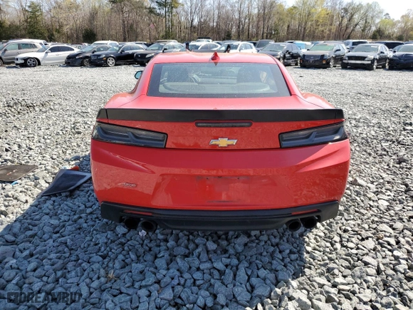 2017 Chevrolet Camaro 1SS with VIN 1G1FE1R70H0214895, listed as a Copart auction lot 51245715 with 0 mi miles and Salvage Title. Bid and sale history available at carsss.com. Image 6.