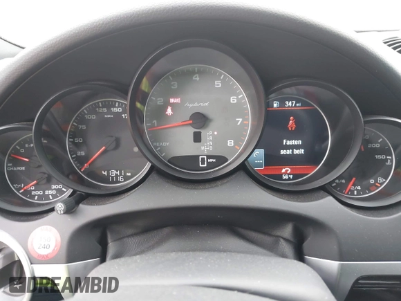 2014 Porsche Cayenne S Hybrid with VIN WP1AE2A28ELA51123, listed as a IAAI auction lot 42091475 with 41,341 mi miles and . Bid and sale history available at DreamBid. Image 7.